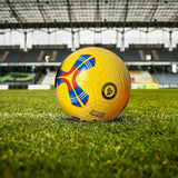 Maxbell Soccer Ball Size 4 Lightweight Soccer Training Equipment for Game Club Match Yellow