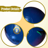 Maxbell Soccer Ball Size 4 Lightweight Soccer Training Equipment for Game Club Match Blue