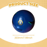 Maxbell Soccer Ball Size 4 Lightweight Soccer Training Equipment for Game Club Match Blue