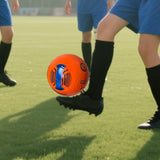 Maxbell Soccer Ball Size 4 Lightweight Soccer Training Equipment for Game Club Match Orange