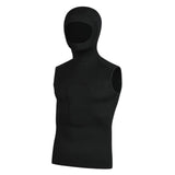 Maxbell 3mm Neoprene Wetsuit Hooded Vest Diving Suit for Canoeing Surfing Snorkeling L