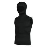 Maxbell 3mm Neoprene Wetsuit Hooded Vest Diving Suit for Canoeing Surfing Snorkeling XL