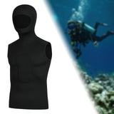 Maxbell 3mm Neoprene Wetsuit Hooded Vest Diving Suit for Canoeing Surfing Snorkeling XXL