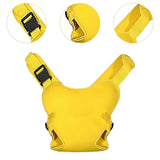 Maxbell Baby Carrier Soft Comfortable Lightweight Infant Chest Holder for Beach Pool Yellow