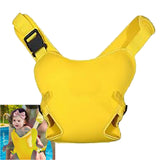 Maxbell Baby Carrier Soft Comfortable Lightweight Infant Chest Holder for Beach Pool Yellow