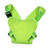 Maxbell Baby Carrier Soft Comfortable Lightweight Infant Chest Holder for Beach Pool Fluorescent green