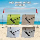 Maxbell Volleyball Training Equipment Net Sturdy for Serving Outdoor Activities Yard