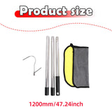 Maxbell Hook for Pool Robot Vacuum 47 inch for Underwater Cleaner Water Park Outdoor Style A