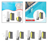 Maxbell Hook for Pool Robot Vacuum 47 inch for Underwater Cleaner Water Park Outdoor Style A