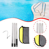 Maxbell Hook for Pool Robot Vacuum 47 inch for Underwater Cleaner Water Park Outdoor Style A