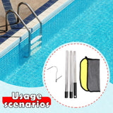 Maxbell Hook for Pool Robot Vacuum 47 inch for Underwater Cleaner Water Park Outdoor Style A