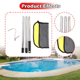 Maxbell Hook for Pool Robot Vacuum 47 inch for Underwater Cleaner Water Park Outdoor Style A