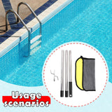 Maxbell Hook for Pool Robot Vacuum 47 inch for Underwater Cleaner Water Park Outdoor Style C