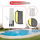 Maxbell Hook for Pool Robot Vacuum 47 inch for Underwater Cleaner Water Park Outdoor Style C