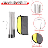 Maxbell Hook for Pool Robot Vacuum 47 inch for Underwater Cleaner Water Park Outdoor Style D