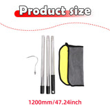 Maxbell Hook for Pool Robot Vacuum 47 inch for Underwater Cleaner Water Park Outdoor Style D