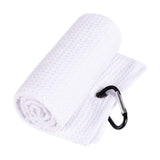 Maxbell Fold Golf Towel 30 Cmx30 cm Portable Outdoor Golfer Gift Golf Club Towel White