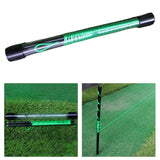 Maxbell Golf Alignment String Line Sturdy Portable Putting Training Tool Black Set