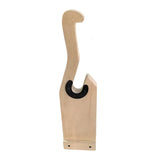 Maxbell Wood Barbell Loading Jack Stand Wear Resistant Anti Slip with Groove Bayonet