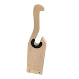 Maxbell Wood Barbell Loading Jack Stand Wear Resistant Anti Slip with Groove Bayonet