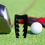 Maxbell Adjustable Golf Tee Height Tool Accurate 5 Settings Golf Tee Height Adjuster