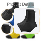 Maxbell Soccer Non Slip Cleat Sleeves Cleat Wraps for Youth, Adults Versatile 1 Pair Black