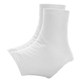 Maxbell Soccer Non Slip Cleat Sleeves Cleat Wraps for Youth, Adults Versatile 1 Pair White