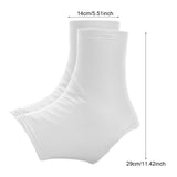 Maxbell Soccer Non Slip Cleat Sleeves Cleat Wraps for Youth, Adults Versatile 1 Pair White