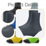 Maxbell Soccer Non Slip Cleat Sleeves Cleat Wraps for Youth, Adults Versatile 1 Pair Dark Grey