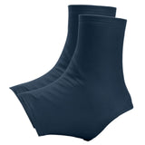 Maxbell Soccer Non Slip Cleat Sleeves Cleat Wraps for Youth, Adults Versatile 1 Pair Navy Blue