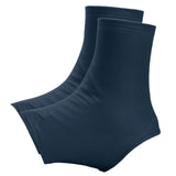 Maxbell Soccer Non Slip Cleat Sleeves Cleat Wraps for Youth, Adults Versatile 1 Pair Navy Blue