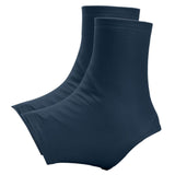 Maxbell Soccer Non Slip Cleat Sleeves Cleat Wraps for Youth, Adults Versatile 1 Pair Navy Blue