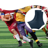 Maxbell Soccer Non Slip Cleat Sleeves Cleat Wraps for Youth, Adults Versatile 1 Pair Navy Blue