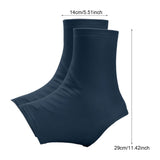 Maxbell Soccer Non Slip Cleat Sleeves Cleat Wraps for Youth, Adults Versatile 1 Pair Navy Blue