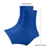 Maxbell Soccer Non Slip Cleat Sleeves Cleat Wraps for Youth, Adults Versatile 1 Pair Blue