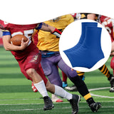 Maxbell Soccer Non Slip Cleat Sleeves Cleat Wraps for Youth, Adults Versatile 1 Pair Blue