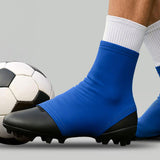 Maxbell Soccer Non Slip Cleat Sleeves Cleat Wraps for Youth, Adults Versatile 1 Pair Blue
