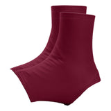 Maxbell Soccer Non Slip Cleat Sleeves Cleat Wraps for Youth, Adults Versatile 1 Pair Red
