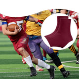 Maxbell Soccer Non Slip Cleat Sleeves Cleat Wraps for Youth, Adults Versatile 1 Pair Red