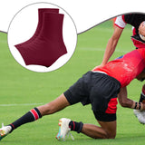 Maxbell Soccer Non Slip Cleat Sleeves Cleat Wraps for Youth, Adults Versatile 1 Pair Red