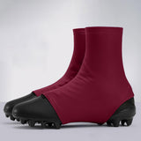 Maxbell Soccer Non Slip Cleat Sleeves Cleat Wraps for Youth, Adults Versatile 1 Pair Red