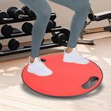 Maxbell Wobble Balance Board Rocker Board for Sports Adults Kids Under Desk Exercise Red