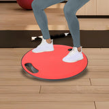 Maxbell Wobble Balance Board Rocker Board for Sports Adults Kids Under Desk Exercise Red