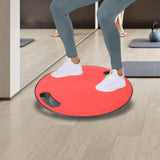 Maxbell Wobble Balance Board Rocker Board for Sports Adults Kids Under Desk Exercise Red