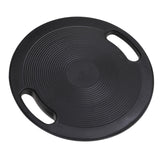 Maxbell Wobble Balance Board Rocker Board for Sports Adults Kids Under Desk Exercise Black