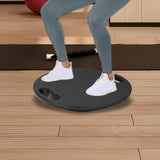 Maxbell Wobble Balance Board Rocker Board for Sports Adults Kids Under Desk Exercise Black