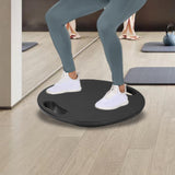 Maxbell Wobble Balance Board Rocker Board for Sports Adults Kids Under Desk Exercise Black