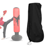 Maxbell Punching Bag Cover Replacement Sun Protection Black for Stand Kickboxing Bag 61cmx173cm