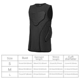 Maxbell Football Rib Protector Vest Chest Protective Pad for Sports Basketball Rugby S