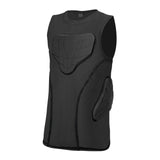 Maxbell Football Rib Protector Vest Chest Protective Pad for Sports Basketball Rugby M